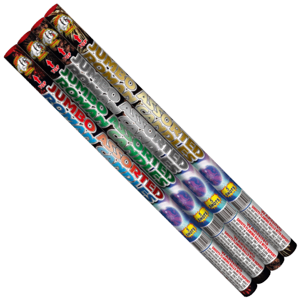 JUMBO ASSORTED ROMAN CANDLES